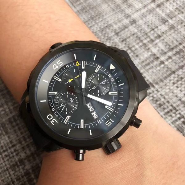 

Роскошные мужские кварцевые часы Ocean Ocean с циферблатом и круглой резинкой Montre Homme