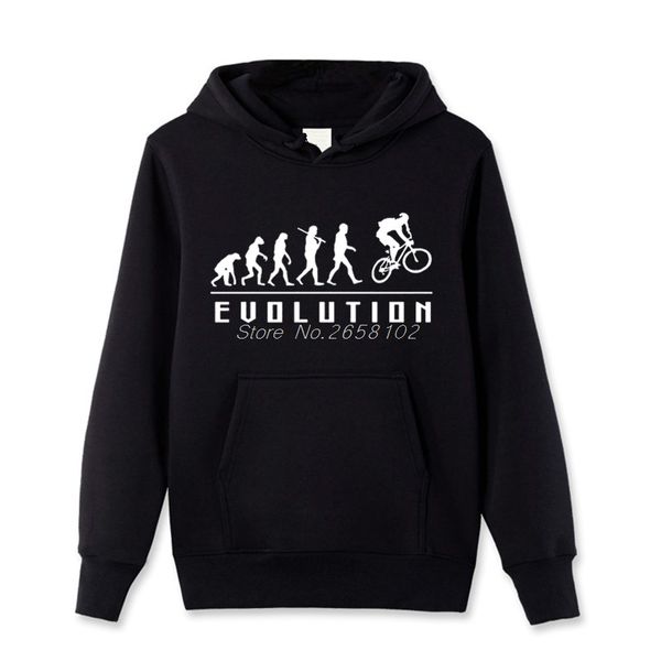 

fashion new evolution of biking hoodies spring autumn cotton men pullover sweatshirt cool hoody hip hop coat, Black