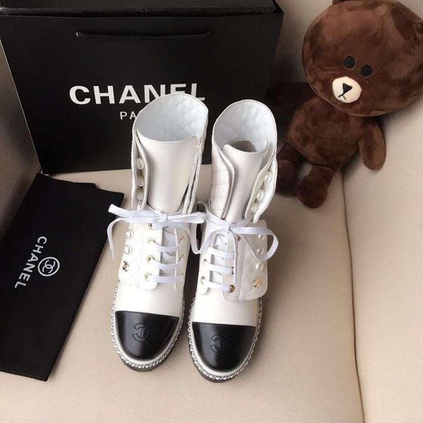 

Luxury jewelry C@ANEL from French designer aristocratic style ladies horse nail boots ladies business casual shoes ladies high heels origina