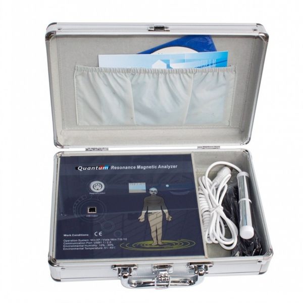 

8th generation original quantum magnetic resonance bio health analyzer with 52reports
