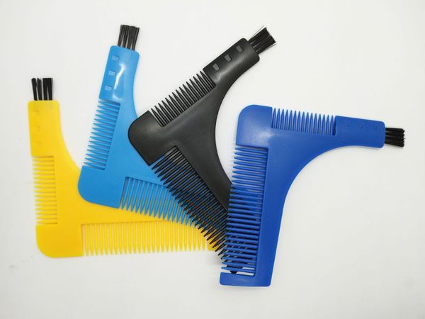Beard Symmetry Styling Shaping Template Comb Trimming Facial