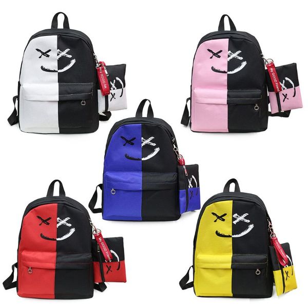 

thinkthendo women's backpack with small bag student travel school bags for teenagers girls shoulder bags for women 2018