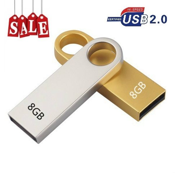 

logo metal waterproof 2.0 usb flash drives shockproof u disk memory sticks 4gb 8gb 16gb 32gb 64gb