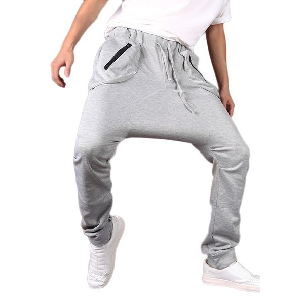 low crotch track pants
