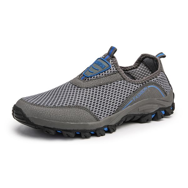 Großhandel 2018 Sommer Wanderschuhe Mesh Jagd Stiefel Herren Schuhe Herren Laufschuhe Wasserdicht Leicht Mesh