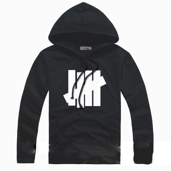 

new fashion undefeated hoodies undftd exo streetwear high street sweatshirt winter autumn pullover hoodies 6 colors, Black