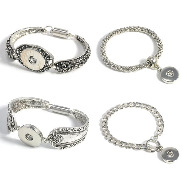 

Noosa Snap Кнопки Браслеты Магнитная застежка Noosa Chunks Snap Браслет Fit 18MM Кнопка Сменные к