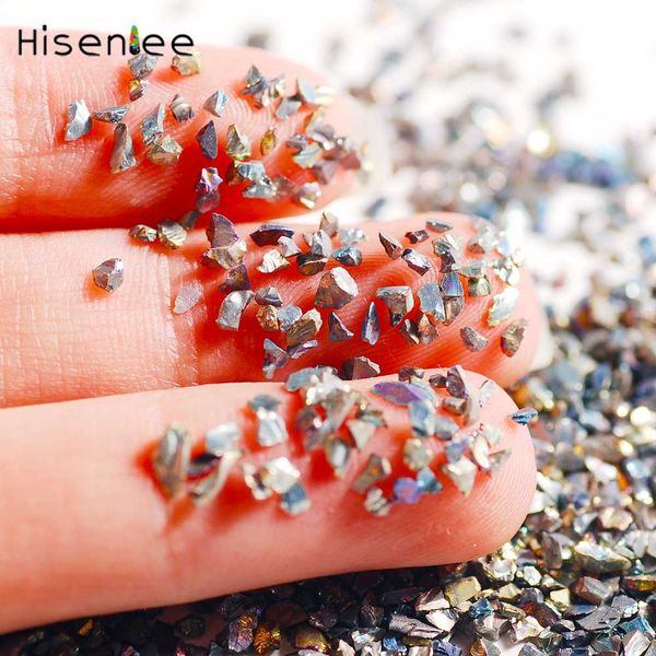 

new fashion glass rhinestones shiny irregular ab color glass 50g3d nail art diy jewelry accessories decoration, Silver;gold