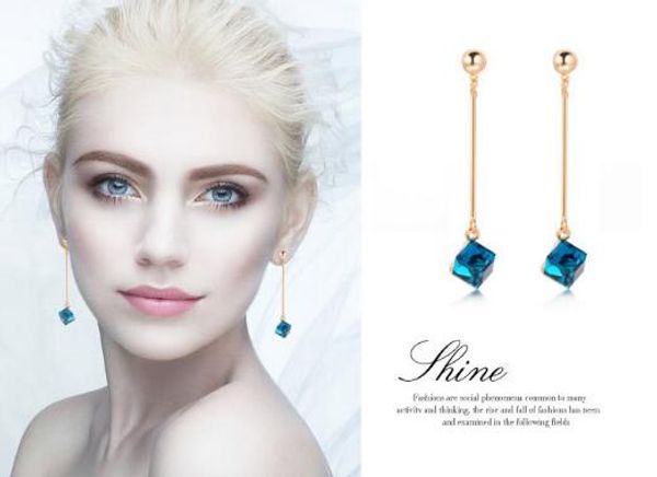 

new american and european fashion accessories earrings women in south korea fashion earrings clip bride wedding accessories fashion clas, Silver