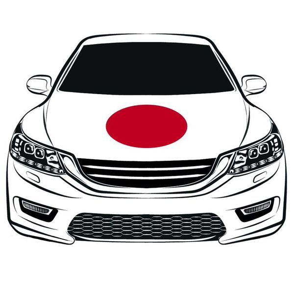 

the world cup football japan flag car hood cover 3.3x5ft 100% polyester,engine flag,elastic fabrics can be washed
