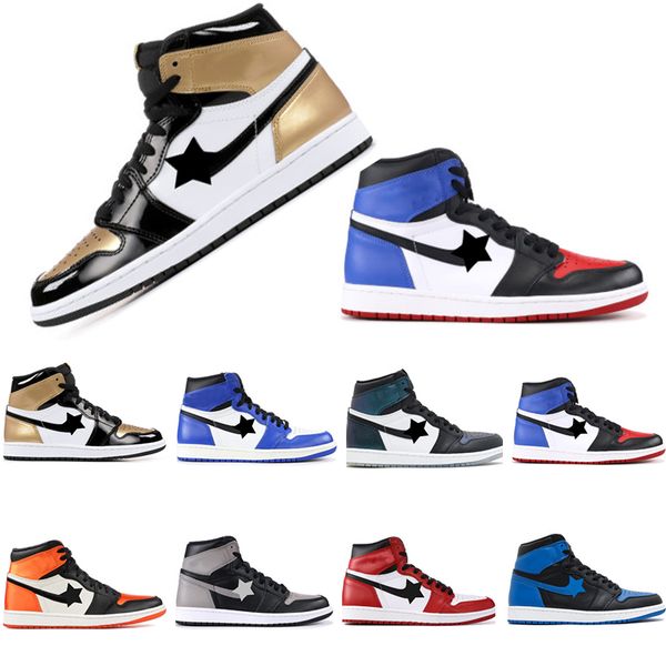 

wheat gold high og 1 3 mens basketball shoes bred toe chicago banned royal blue new love city of flight shattered backboard