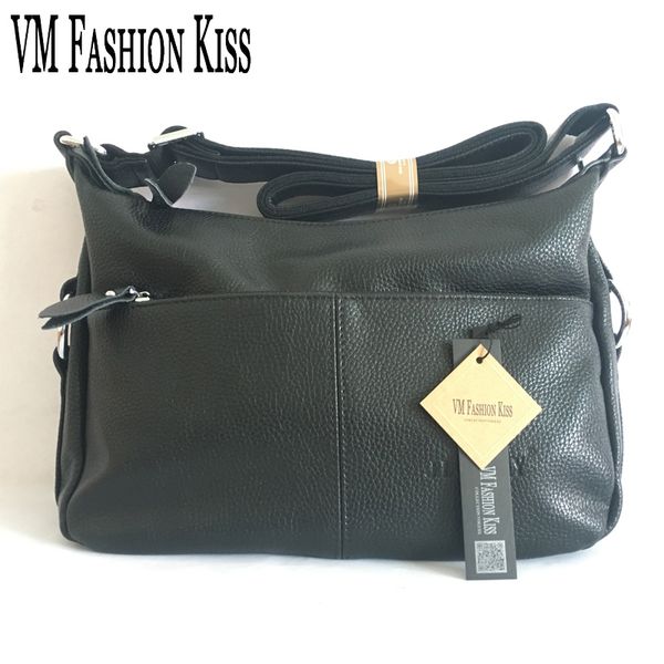 

vm fashion kiss middle-aged women casual crossbody hobos soft shoulder bag lady handbags bolso mujer luxury designer brand