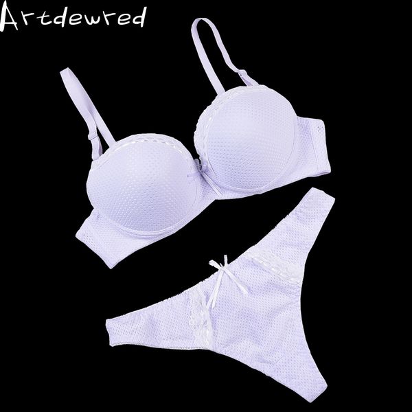 

artdewred lace thongs women bra set intimate plus size bcd push up bra brief sets underwear breathable hollow out panty set, Red;black