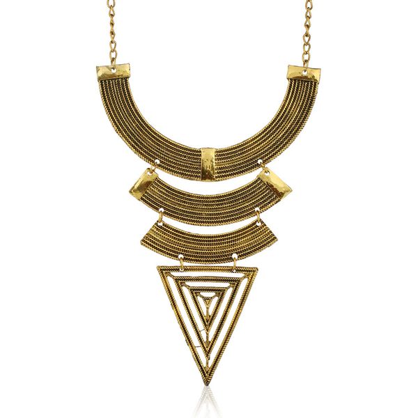 

золоой ѬеѬо Ѭеђголник кђлон ожеѬеле женин новй еѬебѬнй вланй вели, Silver