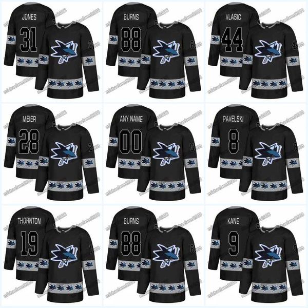 

2019 Season San Jose Sharks 61 Justin Braun 88 Brent Burns 74 Dylan DeMelo 4 Brenden Dillon 72 Tim Heed 47 Joakim Ryan Black Jerseys