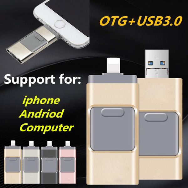 

32 ГБ USB флэш-накопитель U диск памяти для Apple iPhone 5 5S 6 6 S plus iPad OTG Pendrive для Android iOS ПК U03