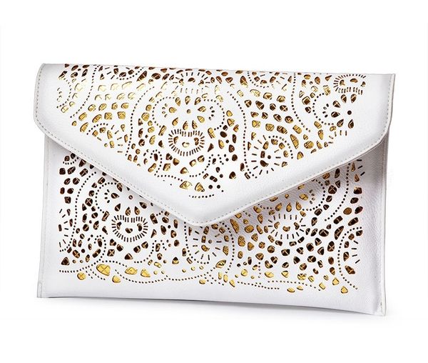 

полый конверт женский ручной цепи сумка мода сумка