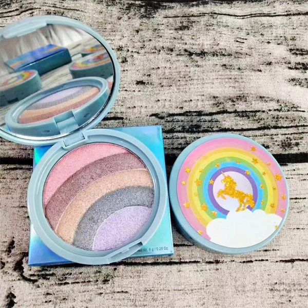 

brand rainbow strobe highlighter compact life's a festival rainbow 5 multicolor bronzer makeup highlighters palette powder