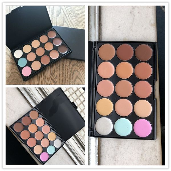 

cosmetic salon/party 15 colors color camouflage palette face cream makeup concealer palette make up set tools m