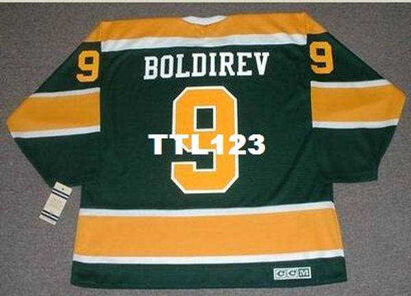 

мужчины #9 иван boldirev калифорния золотые печати 1972 ccm старинные хоккей джерси или обычай любое имя или номер ретро джерси, Black;red