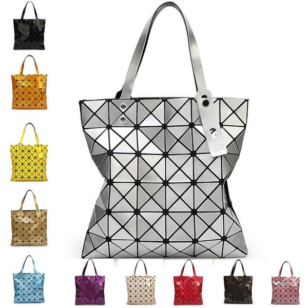 

with logo women bag phone bag case popular handbag shopping shoulder geometric folding package bolsa feminina bag d18102407