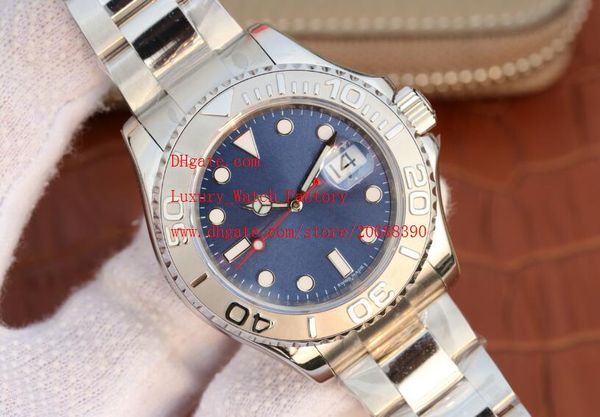 

luxury sapphire 40mm 116622 asia 2813 automatic mechanical mens men's watch watches wristwatches blue dial, Slivery;brown