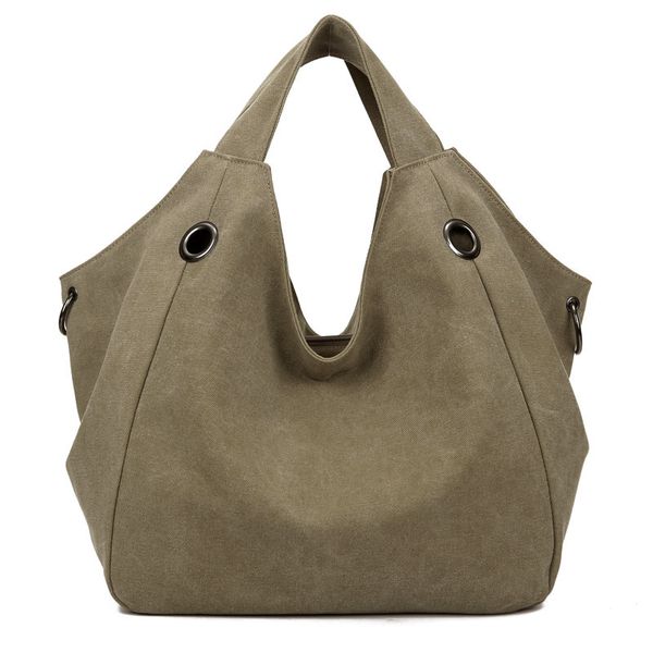 

women canvas bags new fashion handbags large capacity female shoulder bag clutch bolsos mujer de marca famosa 2018