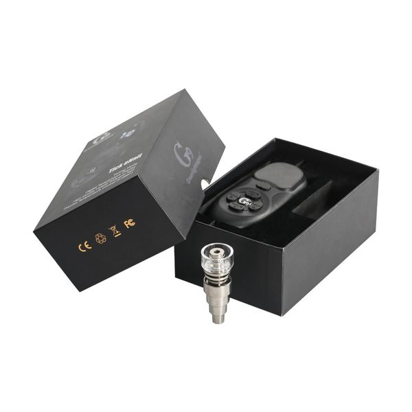 

Устройство G9 Enail клеща Henail комплект с кварцем/Титан ногтей портативный электронной ногтей DAB Kit для нефтяной вышке стекла Бонг