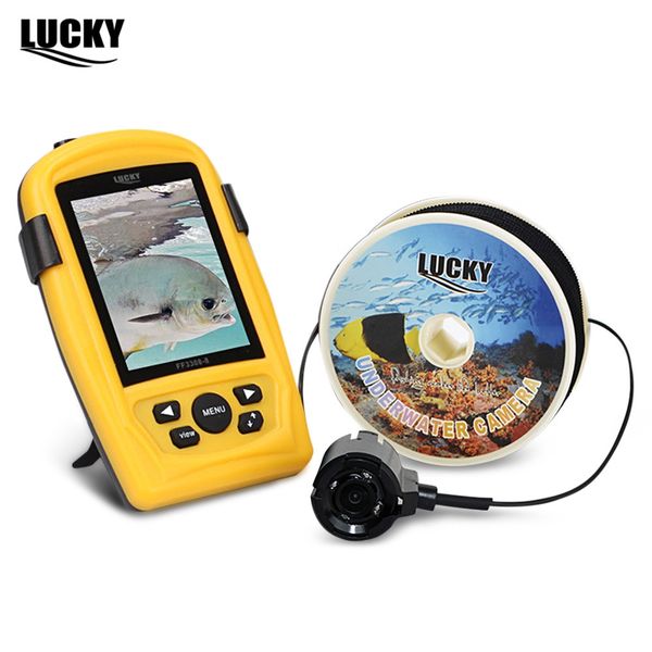 

lucky ff3308 - 8 underwater video camera fish finder infrared night vision portable entertainment accessories underwater fishing camera for