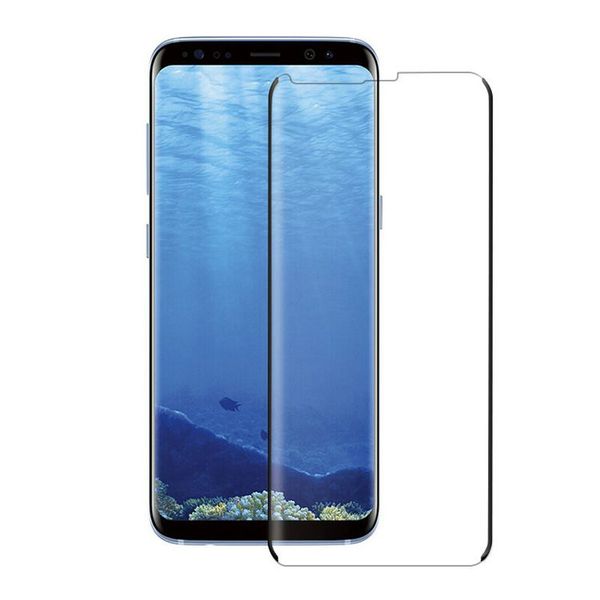 

new tempered glass full glue 3d curved case friendly case film gorilla protective film for samsung s8
