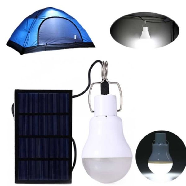 

130lm portable led bulb light charged solar energy lamp