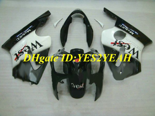 Kit de revestimento para KAWASAKI Ninja ZX12R 02 03 04 05 ZX 12R 2002 2005 Branco preto Carenagens + presentes KX08