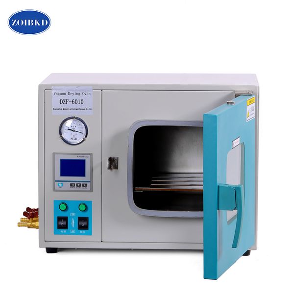 ZOIBKD Lab Supplies DZF-6010 Forno per essiccazione sotto vuoto da laboratorio industriale di piccole dimensioni in acciaio inossidabile 0,28Cu Ft 8L digitale