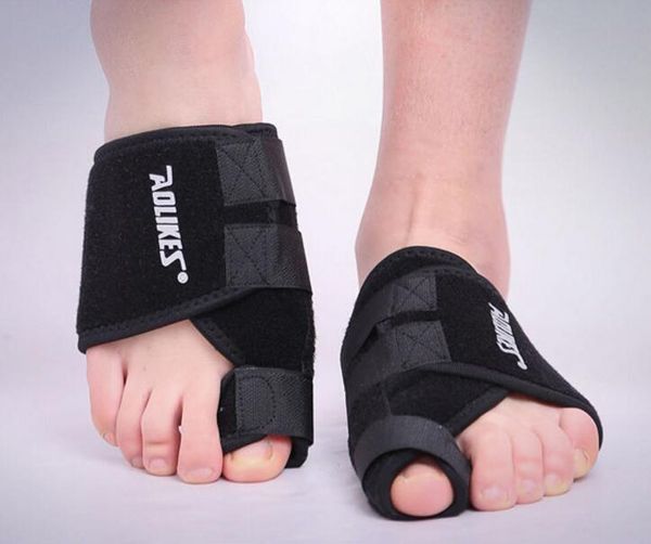 

1pcs correction thumb tape physical big bone toe corrector magnetic belt foot thumb movement protection fixed, Blue;black