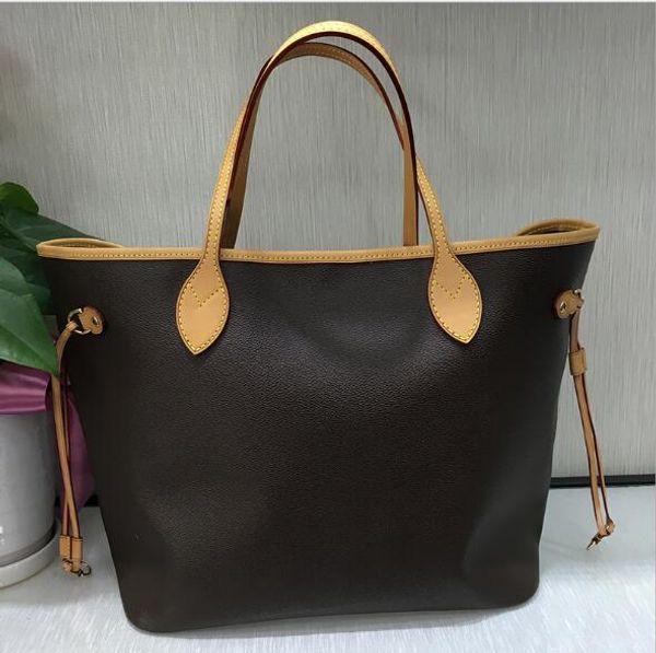 

2018 wholesale price sell genuine leather women's fashion brand style neverfulls totes shopping bag shoulder outdoor bag