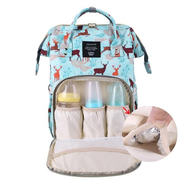 

lequeen mummy maternity nappy bag large capacity baby bag travel backpack stroller desinger handbags nursing for baby care