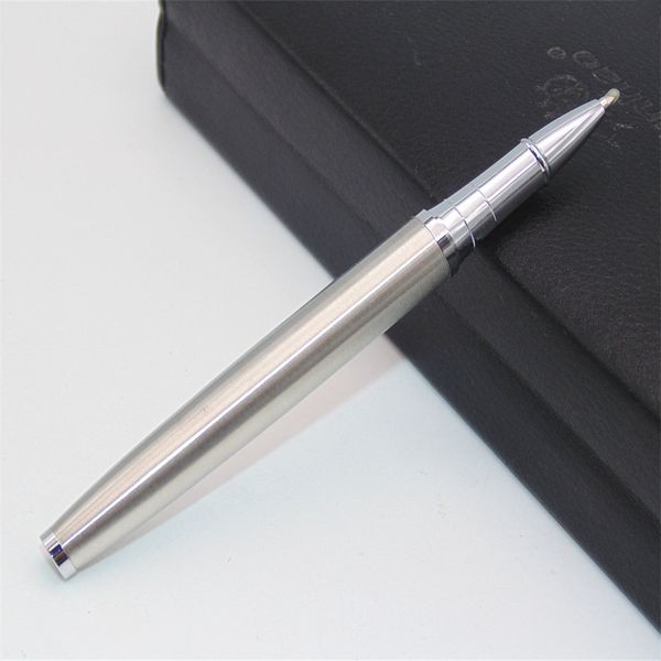 schwarzer Edelstahl Business Medium Tintenroller