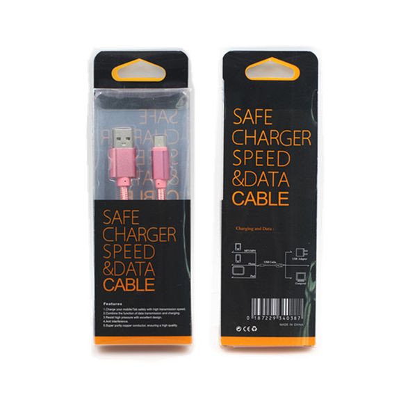 

unbroken aluminum alloy adapter micro usb cable charger lead data sync charger 1m 3ft for samsung galaxy s7 s6 s5 & android with retail box