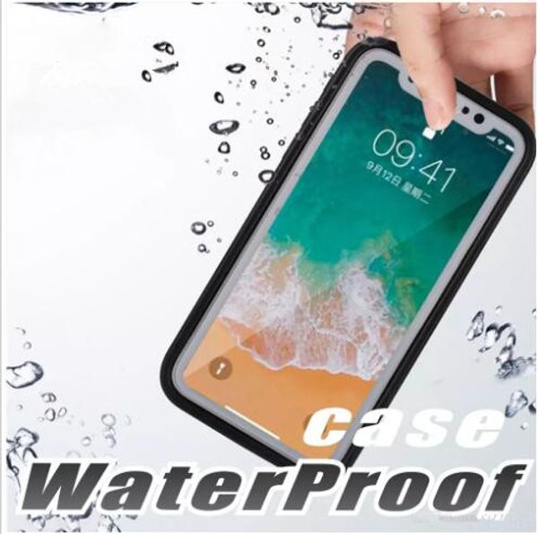 

For iphone x 8 ca e 9 waterproof tpu ca e rubber full boday cover for iphone 7 plu 6 6 plu hock proof du t proof underwater diving ca e