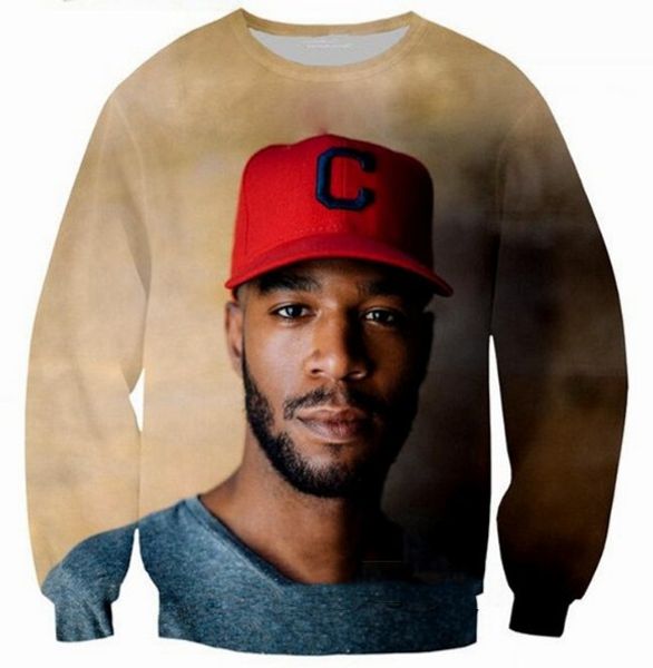 

новые моды для женщин / мужчин популярная певица kid кади harauku стиль смешные 3d печатных crewneck кофты толстовки k197, Black