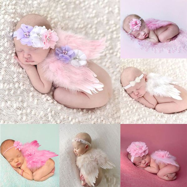

newborn pgraphy props costume cute angel wings+headband p props infant baby girls boys outfits accessories pla983968, Yellow