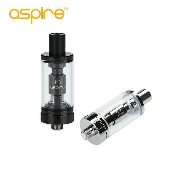 

100% оригинал Aspire K3 танк для ecigarette aspire K3 быстрый старт комплект с aspire BVC катушки 1.8 ohm