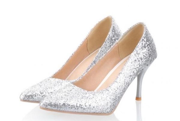 

send 2018 spring and autumn new style fashion with high heels fine heel women's shoes, Black