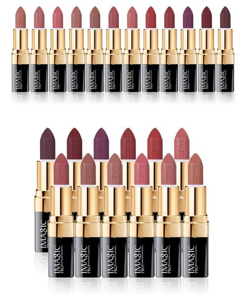 

imagic new arrival matte lipstick 12 colors to choose moisturizing long- lasting easy to wear ing