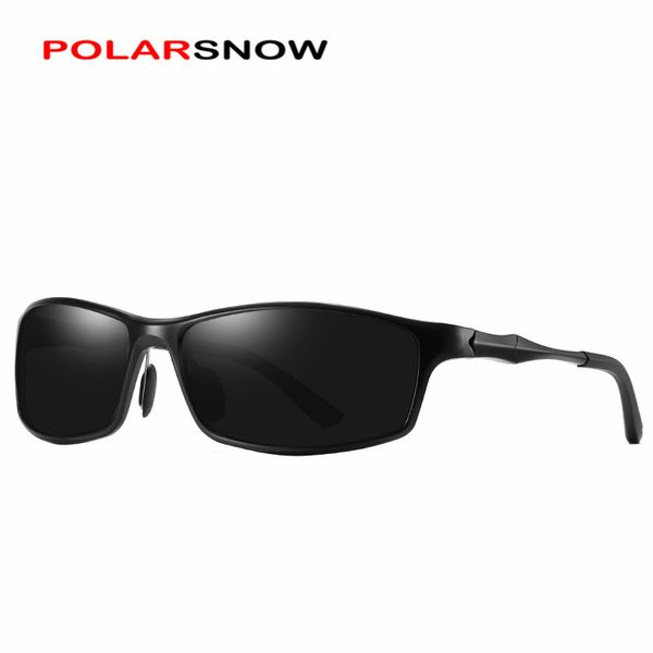 

polarsnow 2018 men polarized sunglasses aluminum magnesium sun glasses driving uv400 glasses for men/wome ps-rp201911, White;black