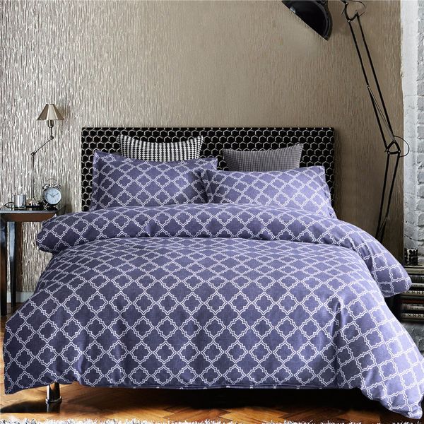 

home textile european style geometric comfy pillowcase pillow sham duvet cover bedding cover bed set king