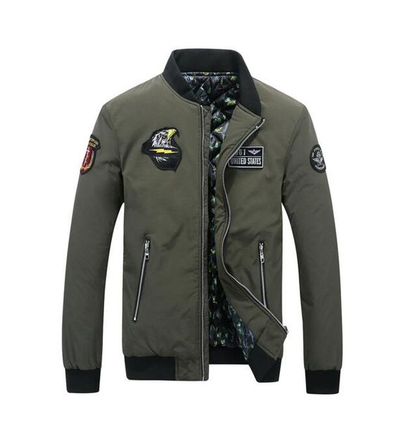 

new autumn winter men's style cotton-padded jacket men's casual heavy baseball jacket fashion, Black;brown