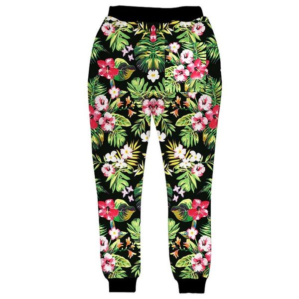 

Fashion New style for Men Jogger Pants Flowers 3D Floral Print Sweatpants Hip Hop Trousers S-XL