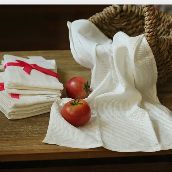 

4pcs 30*50cm square satin cloth napkin handkerchief multi purpose wedding party decor