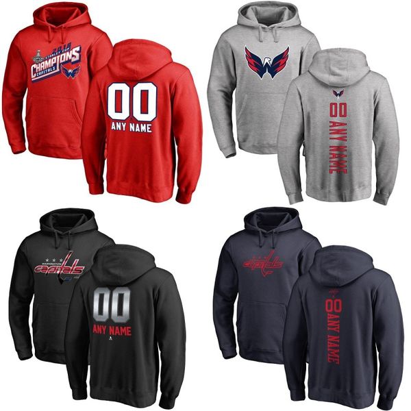

Youth Washington Capitals Hoodie 2018 Stanley Cup Champion Patch Alex Ovechkin Nicklas Backstrom Tom Wilson T.J. Oshie Hockey Jerseys